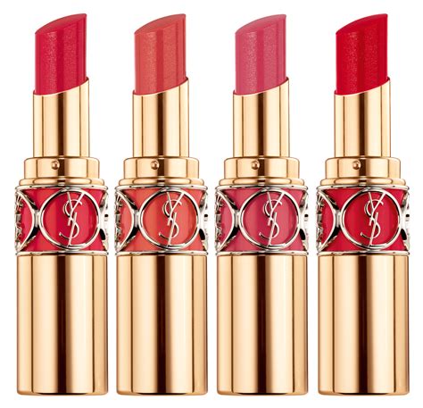 YSL Rouge Volupte shine lipsticks 